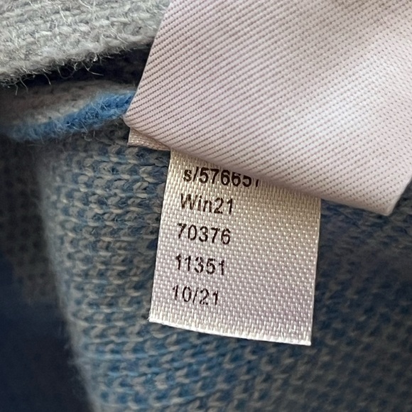 Loft Windowpane Sz XL Minimalist Mock Neck Tunic Sweater - Picture 12 of 12